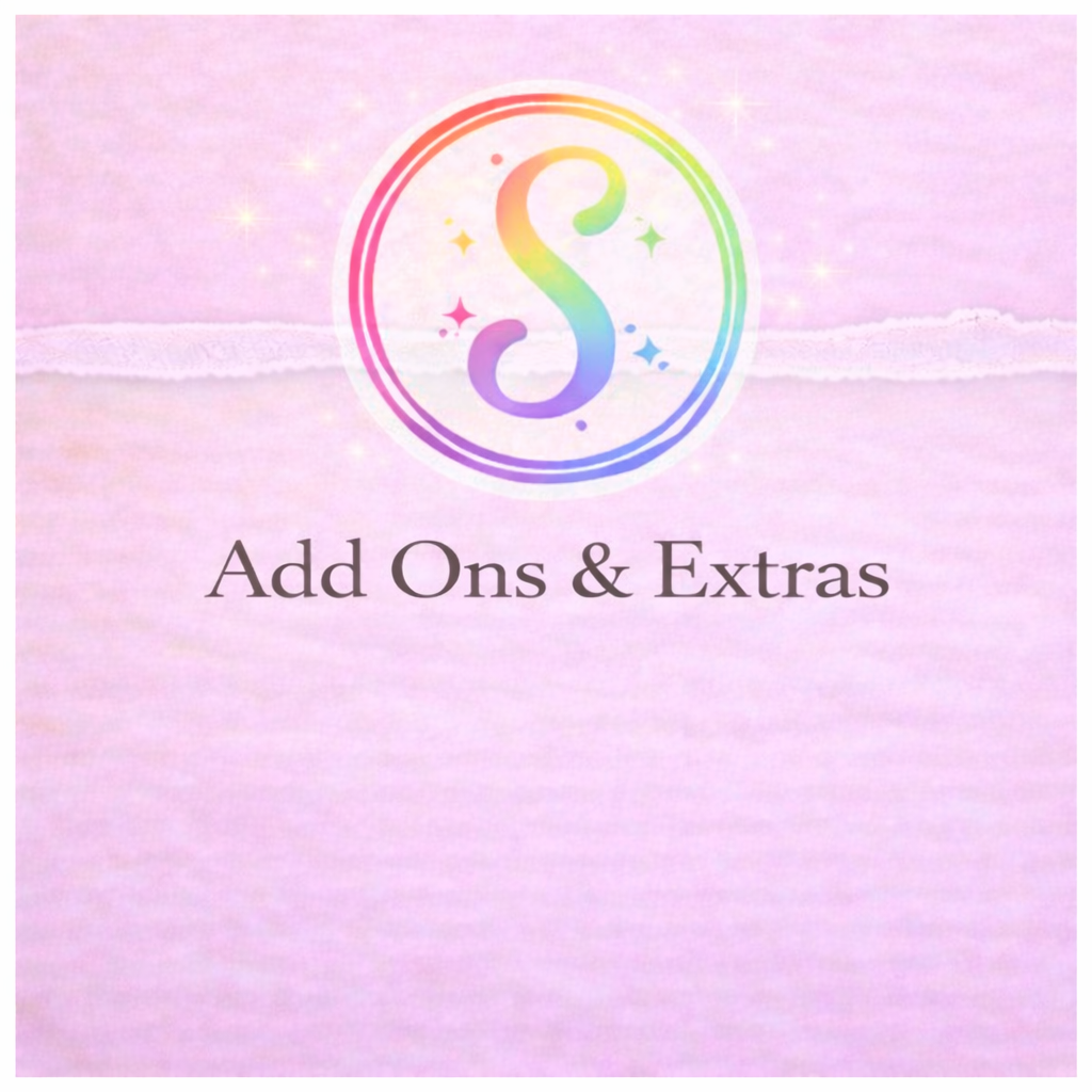 Add Ons & Extras